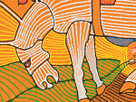 Sonate in R-Dur, 2004,  80 x 120 cm